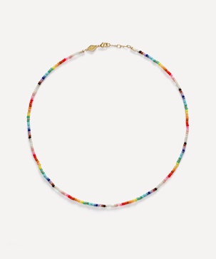 Gold-Plated Nuanua Beaded Necklace