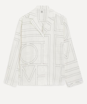 Monogram Pyjama-Style Shirt