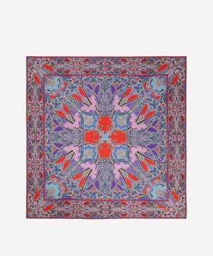 Ianthe 90 x 90 Silk Foulard Scarf