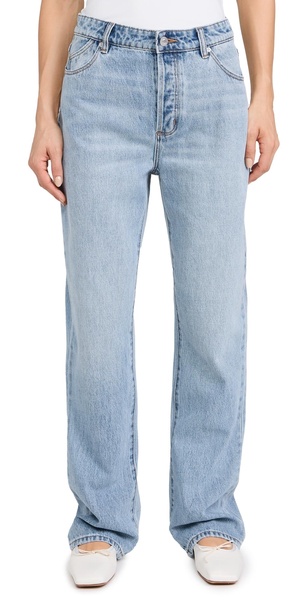 90s Relaxed Faded Blue Jeans