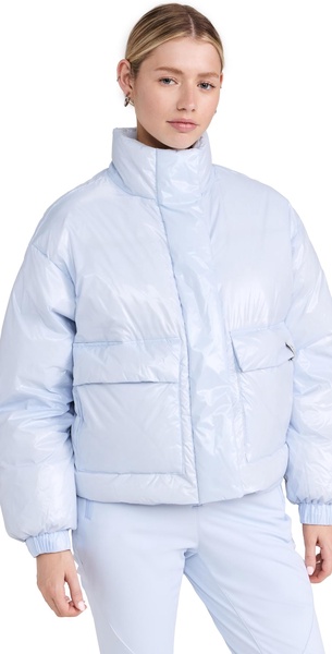 Shine Cropped Ski Puffer