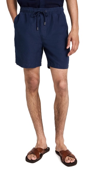 Air Linen Pull-On Shorts 6"