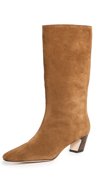 Cleo Kicked Heel Calf Boots