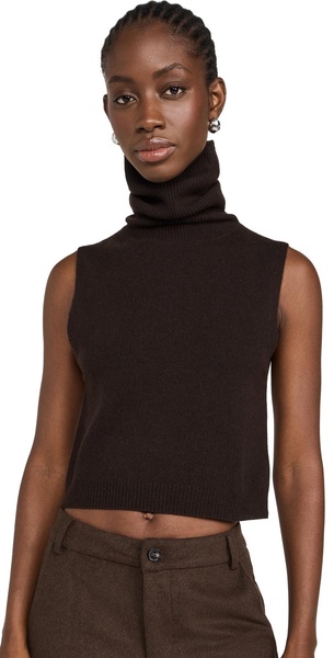 Zoe Sleeveless Turtleneck