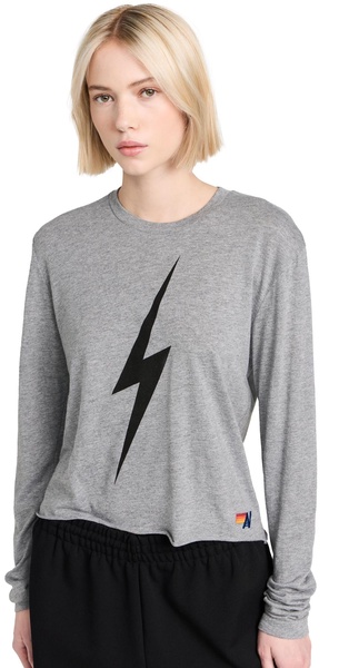 Bolt Long Sleeve Boyfriend Tee