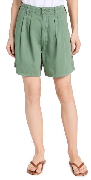 The Pleated Chute Prep Shorts