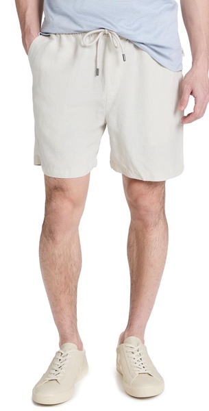 Air Linen Pull-On Shorts 6"