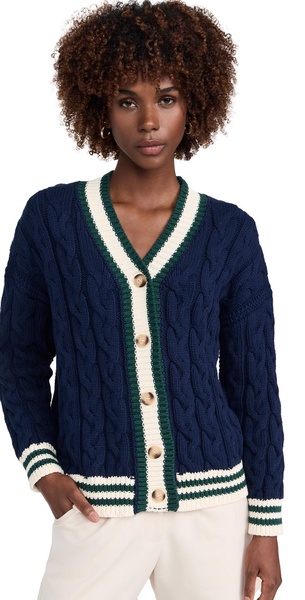 Spencer Cable Knit Cardigan