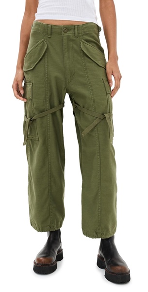 Cropped Cargo Pants