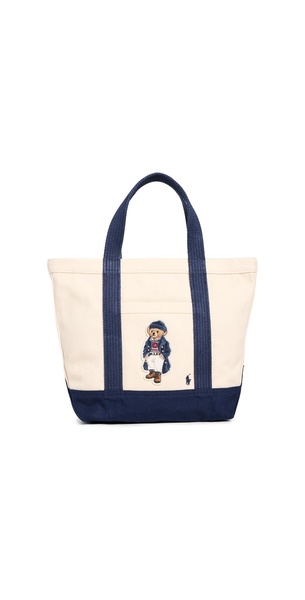 Polo Bear Canvas Small Tote