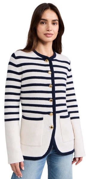 Nancy Long Stripe Cardigan