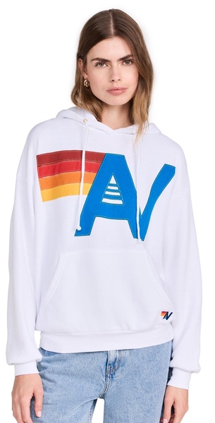 Logo Stitch Pullover Hoodie