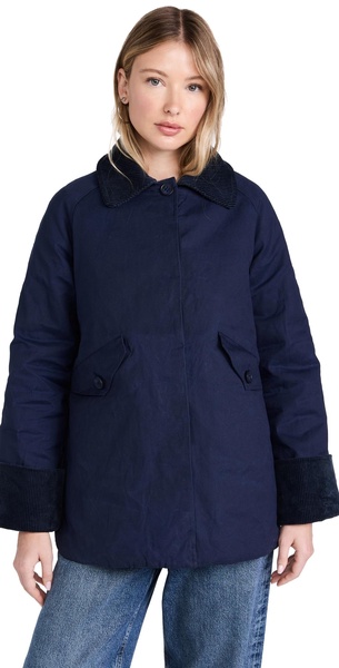 Betty Reversible Wax Coat