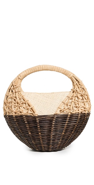 Seashell Wicker Bag