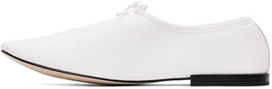 White Lucien Loafers