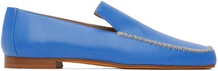 Blue Pilot Loafers