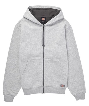 Dickies Mens Full Zip Thermal Lined Fleece Hoodie