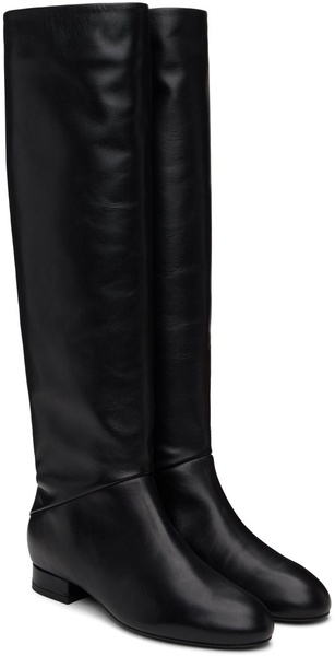 Black Felix Nappa Leather Boots