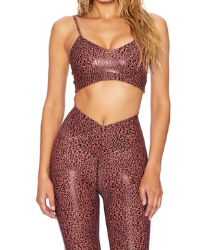 georgia top in marsala leopard