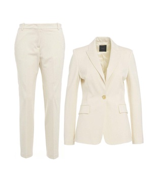 Pinko Single-Breasted Two-Piece Tailored Suit