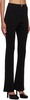 Black Flared Trousers