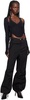 Black Wide-Leg Trousers