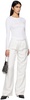 White Carrie Trousers