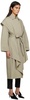 Beige Layered Trench Coat