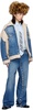 Blue & Beige Petit Grand Denim Jacket