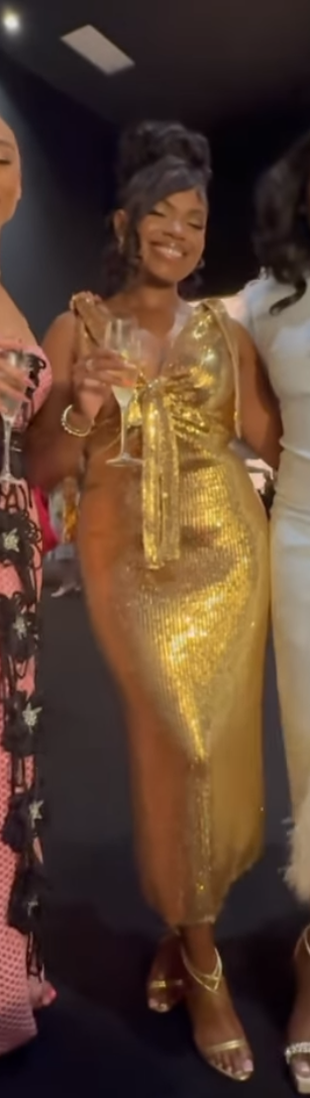 gold dress?