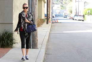 Nicole Richie Leaving a Gym January 28, 2011