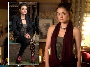 Lucy Hale Pretty Little Liars 2.21 Breaking the Code