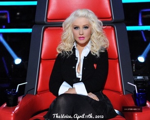 Christina Aguilera the Voice 2.13 Live Eliminations April 10, 2012