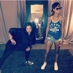 Rihanna Instagram Pic April 22, 2013