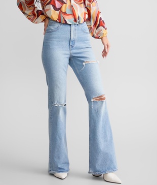 70's High Rise Flare Jean