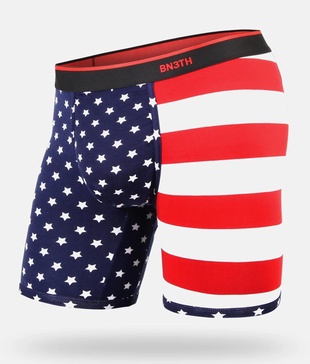 Classic Americana Stretch Boxer Briefs