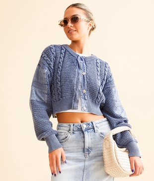 Heritage Cropped Cardigan Sweater