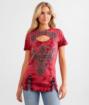 Prophecy Lace-Up T-Shirt