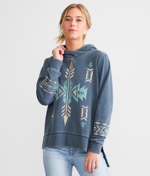 Aloe Vera Washed Hooded Sweatshirt