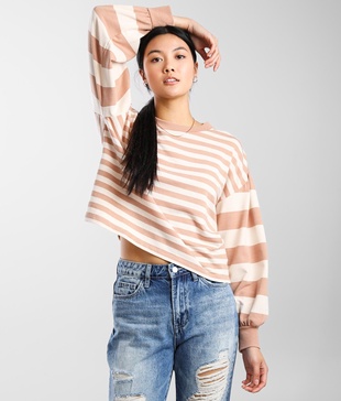 Tempest Striped Sweatshirt