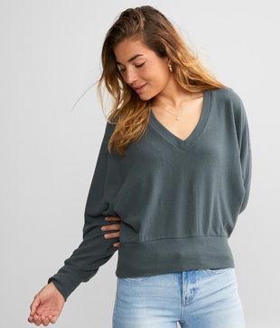 Ohara Plush Dolman Pullover