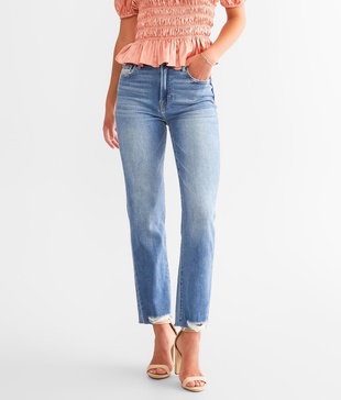 Tracey Cropped Straight Stretch Jean