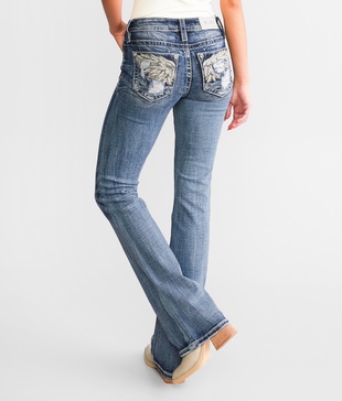 Mid-Rise Boot Stretch Jean