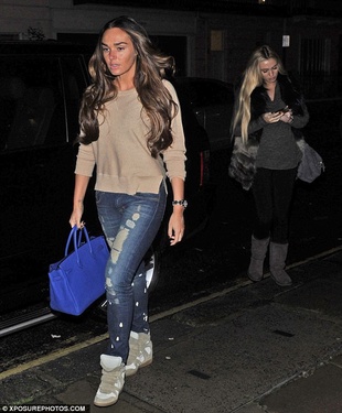 Tamara Ecclestone with Petra January 1, 2013