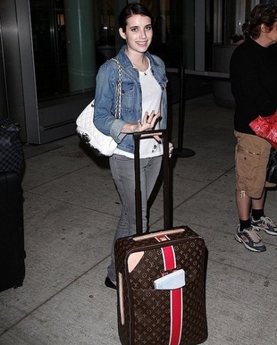 Emma Roberts Toronto Pearson Airport September 2010