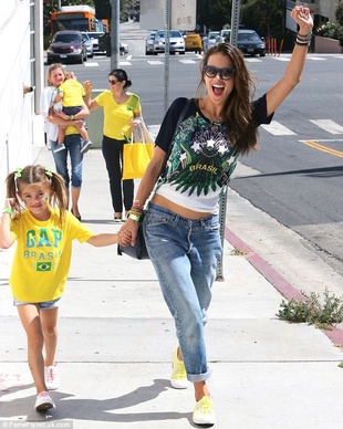 Alessandra Ambrosio Brazil June 12, 2014