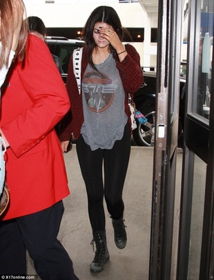 Kylie Jenner LAX Airport July 24, 2013