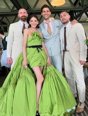 green gown?