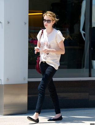 Emma Roberts Out and About 2011