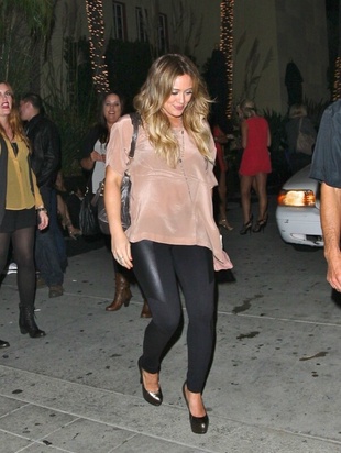 Hilary Duff Leaving Beachers Madhouse Club in Los Angeles September 10, 2011